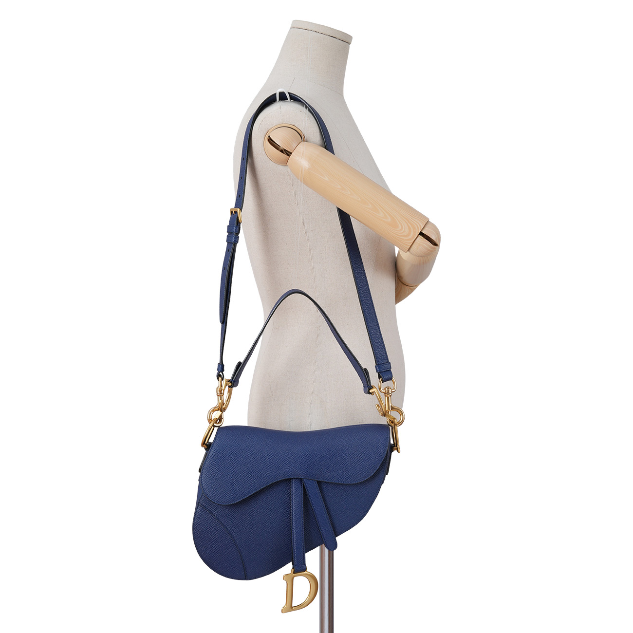 CHRISTIAN DIOR(USED)디올 새들 스트랩백 미듐